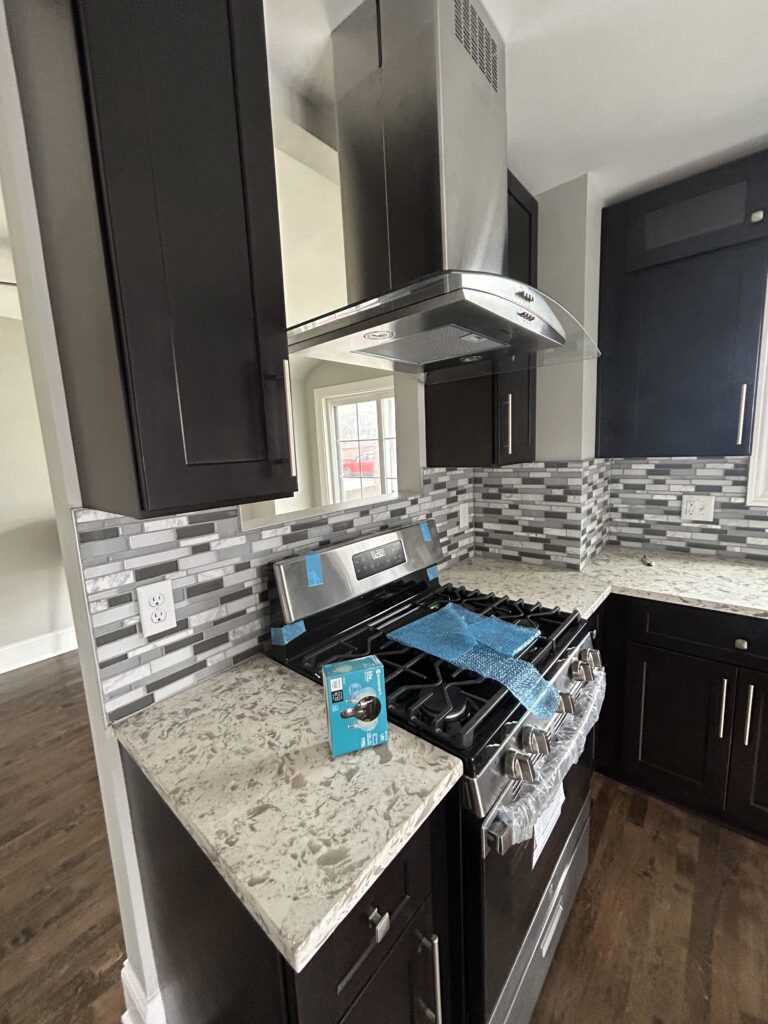 Fully restored living space after fire recovery